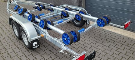 Flex-Rol Boat Trailer 631x210cm 2700kg, maintenant avec Free Option Package