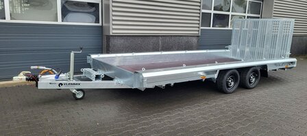 Transporteur de machines 480x180cm - 2700kg - double essieu