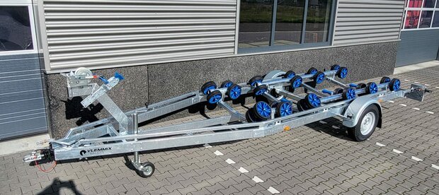 Flex-Roll Boottrailer 631x210cm 1800kg, nu met Gratis Optie pakket