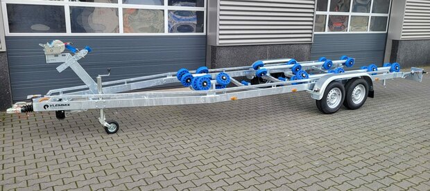 Flex-Rol Boottrailer 780x221cm 3500kg, nu met Gratis Optie pakket